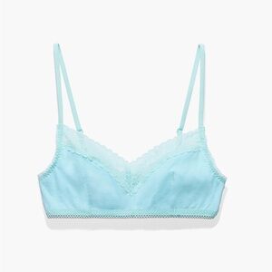 Savage x Fenty COTTON ESSENTIALS LACE-TRIM BRALETTE